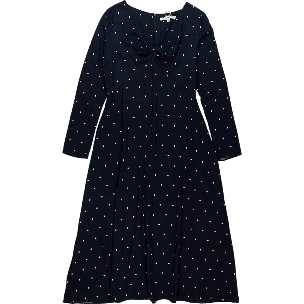 OMNES Black Polka Dot Eleanor Dress