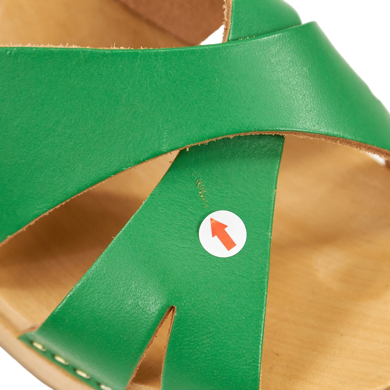 YouyouGreen Leather Sandals