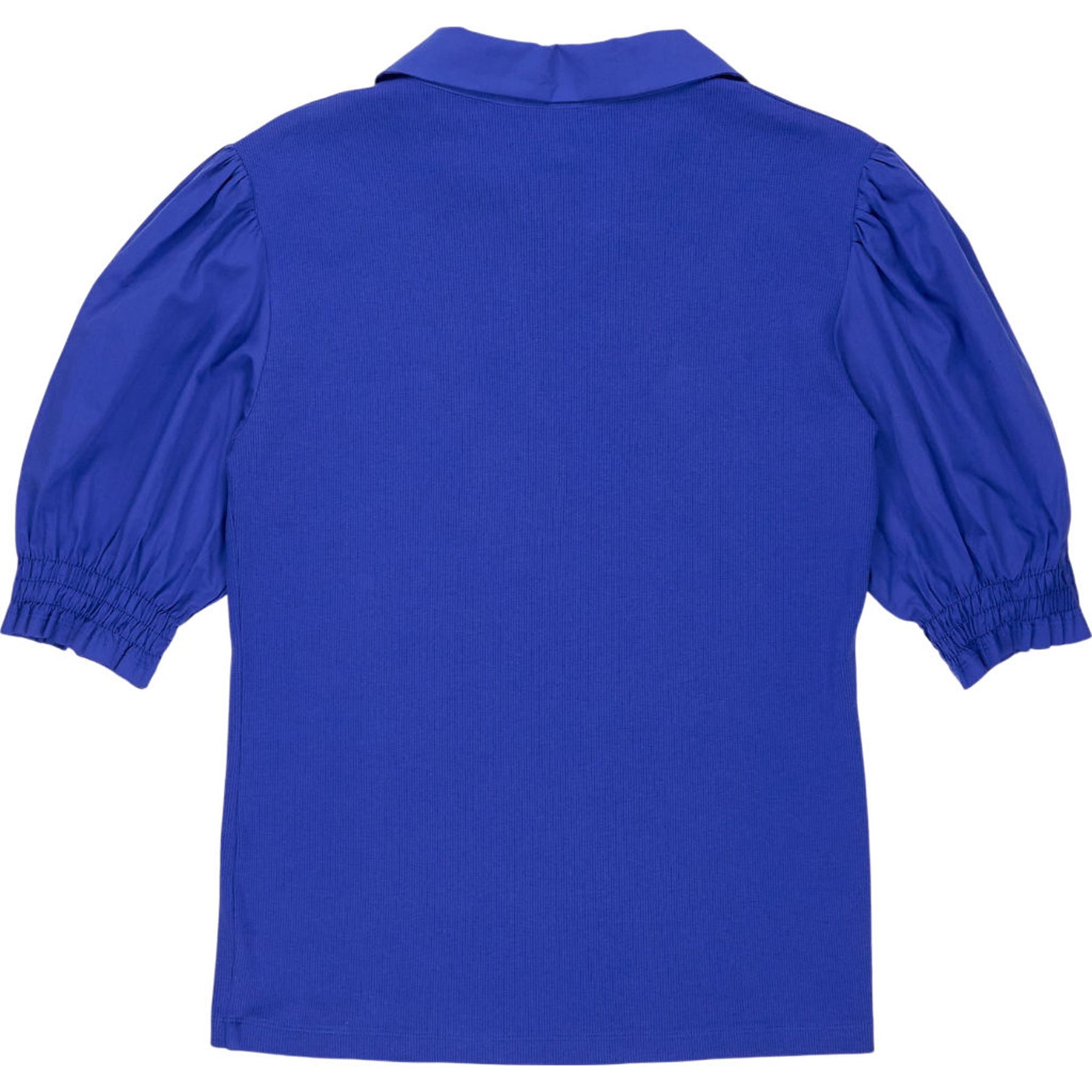 NRBY Blue Puff Sleeve Top