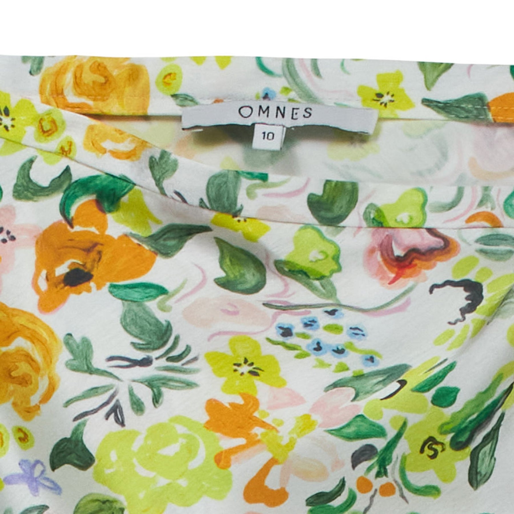 OMNES Floral Midi Skirt