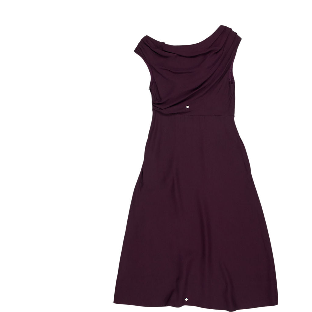 WYSE Purple Midi Dress