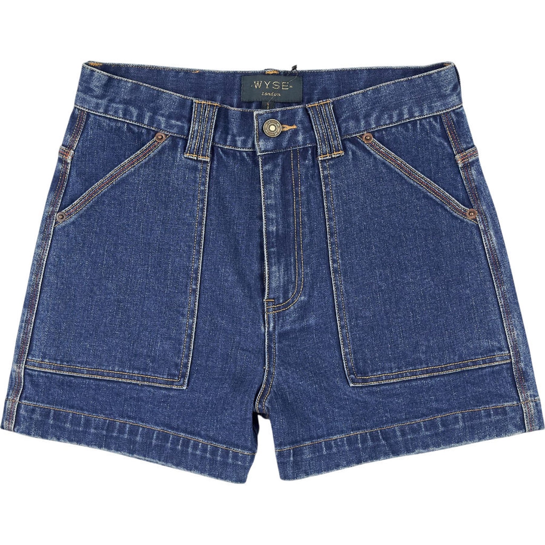 Wyse Blue Denim Shorts