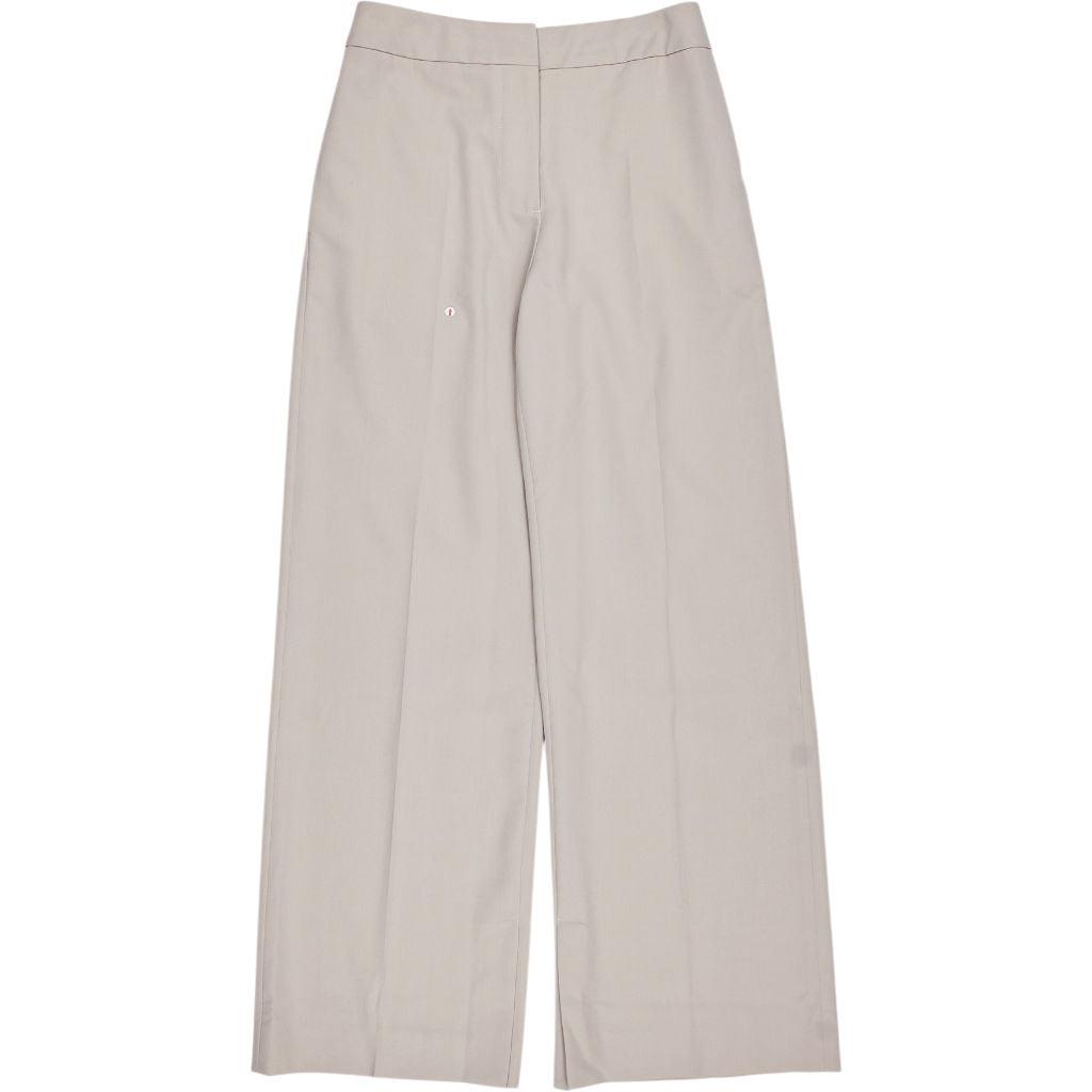 Calvin Klein Sand Pebble Wool Blend Trousers