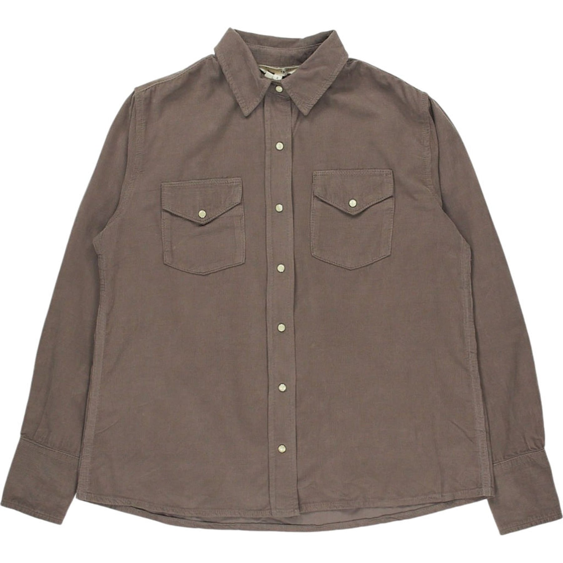 Beaufort & Blake Taupe Western Cord Shirt