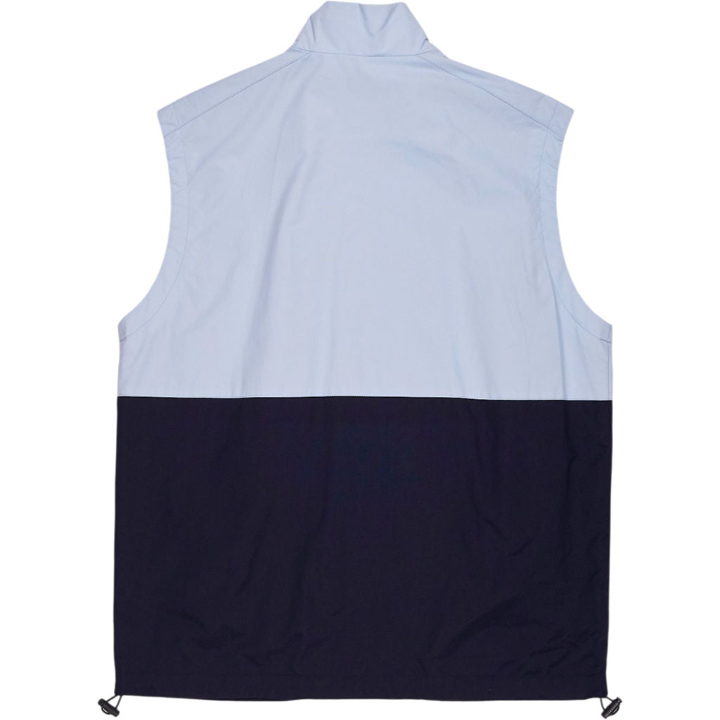 Lyle & Scott Blue Colour Block Shell Gilet