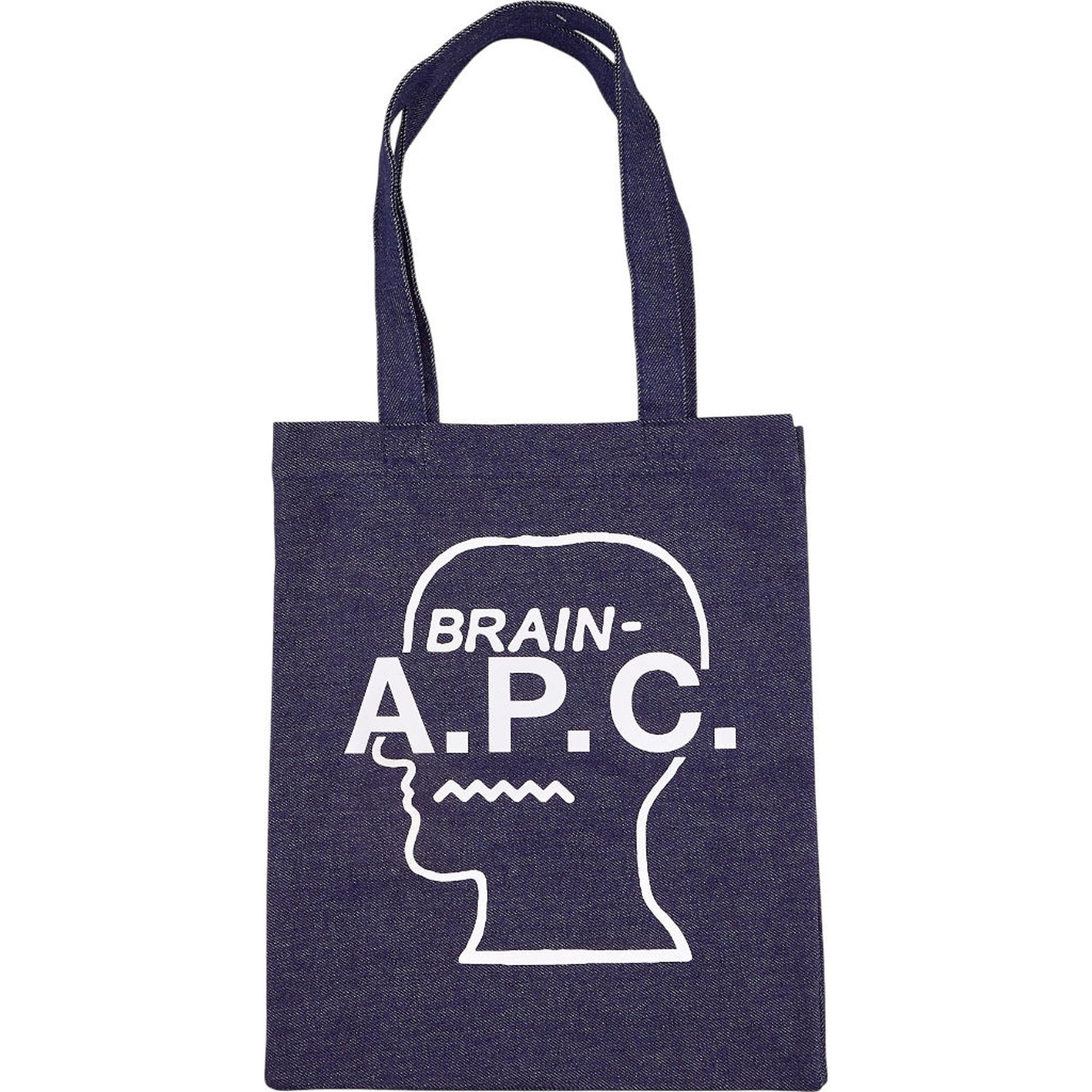 A.P.C. Brain Dead Denim Tote Bag