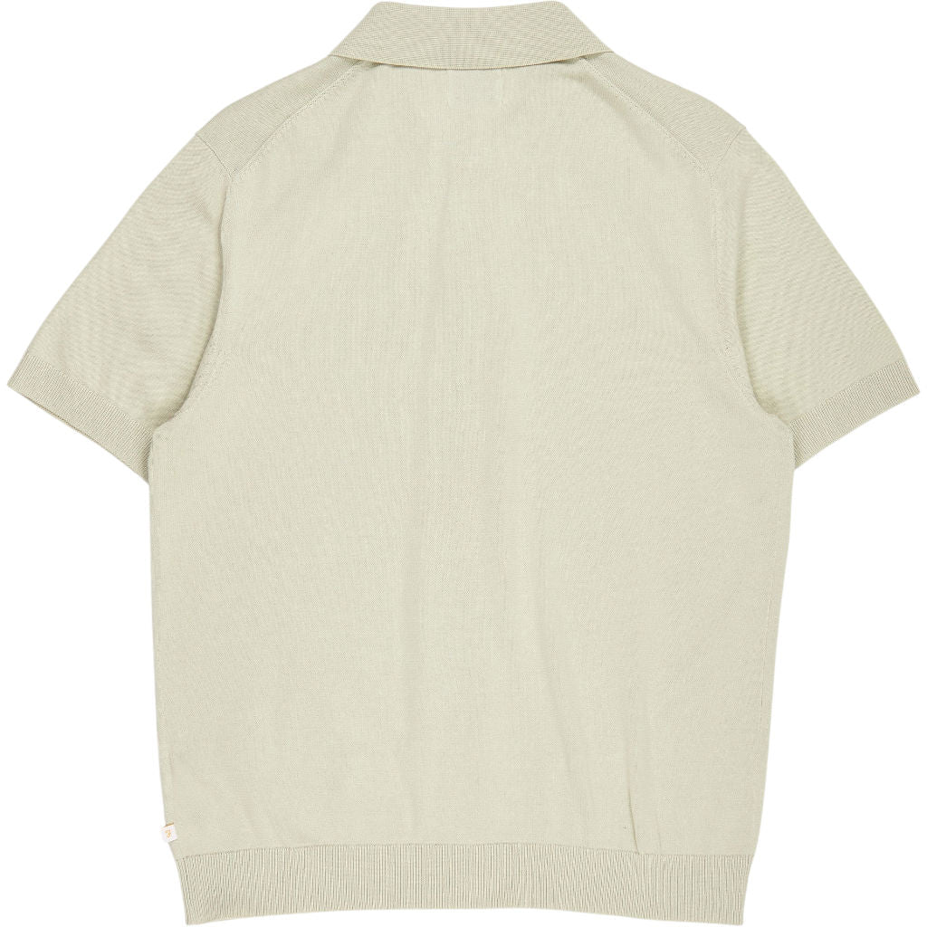 Farah Soft Green Knitted Polo Shirt