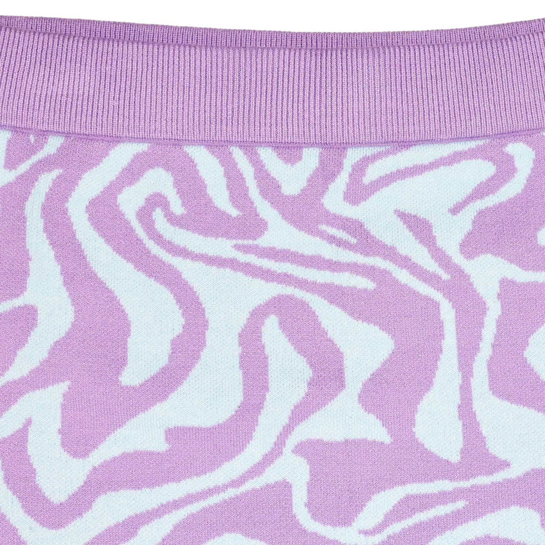Motel Lavender Mint Hira Skirt Knit