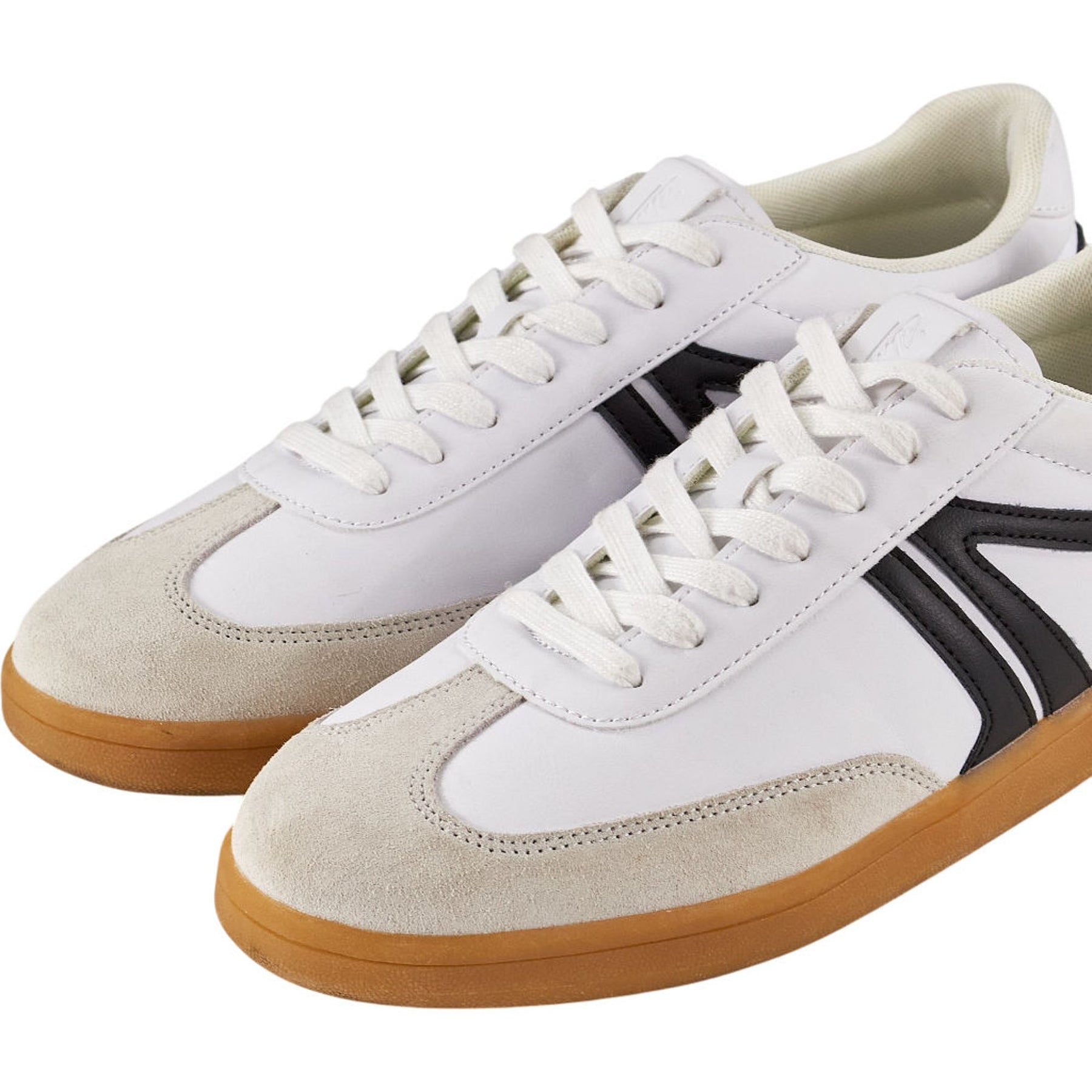 Pull&Bear White Black Trainers EU 45