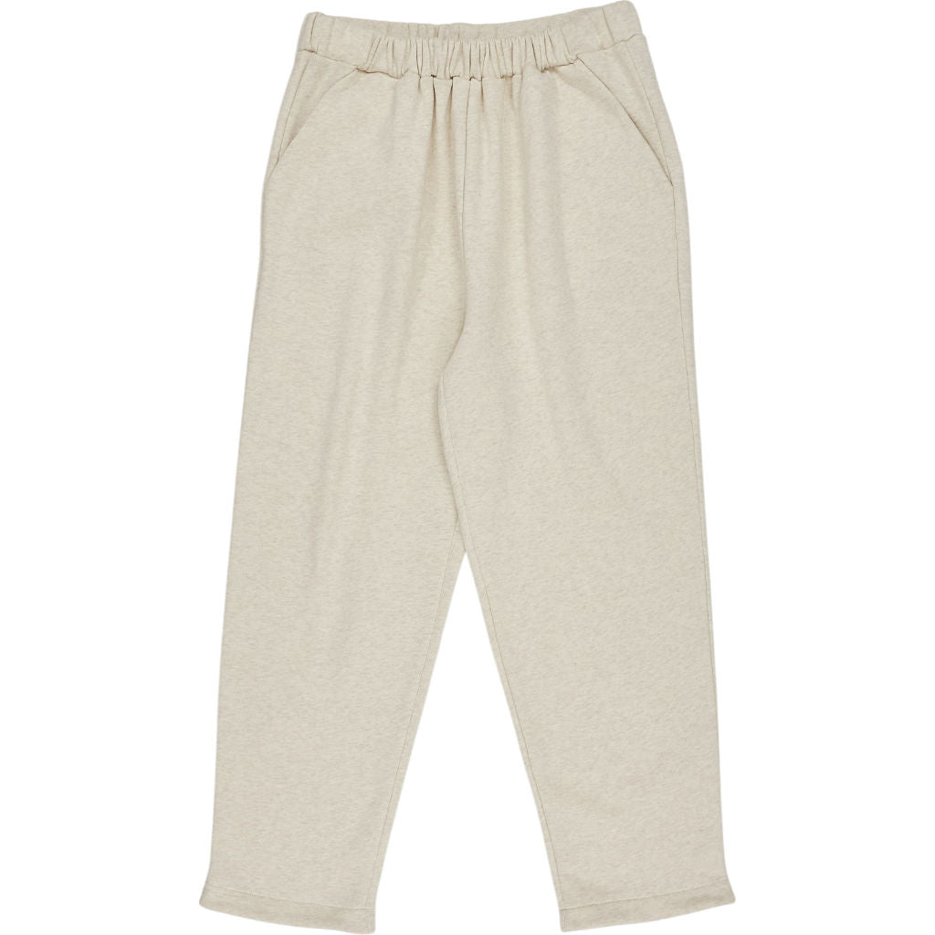 Mother of Pearl Cream Organic Cotton Trousers