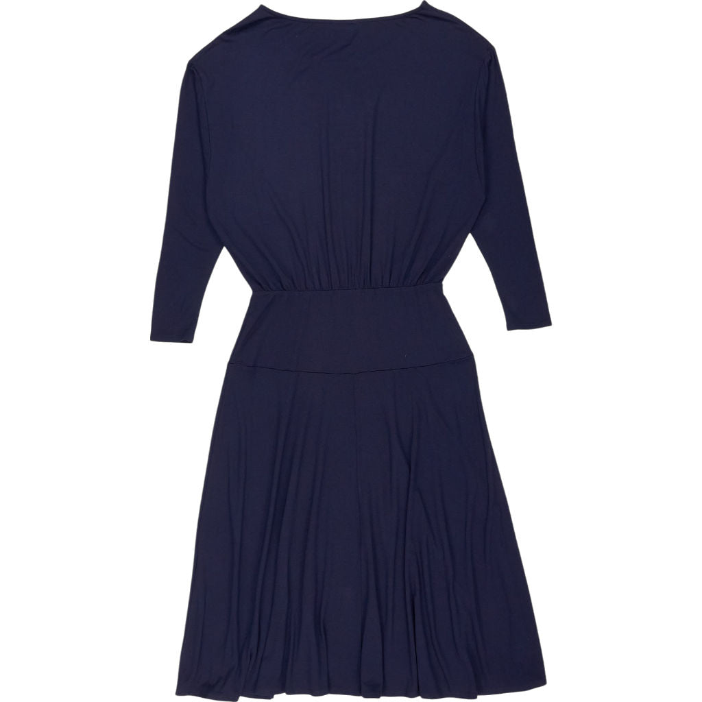 Baukjen Navy Midi Dress