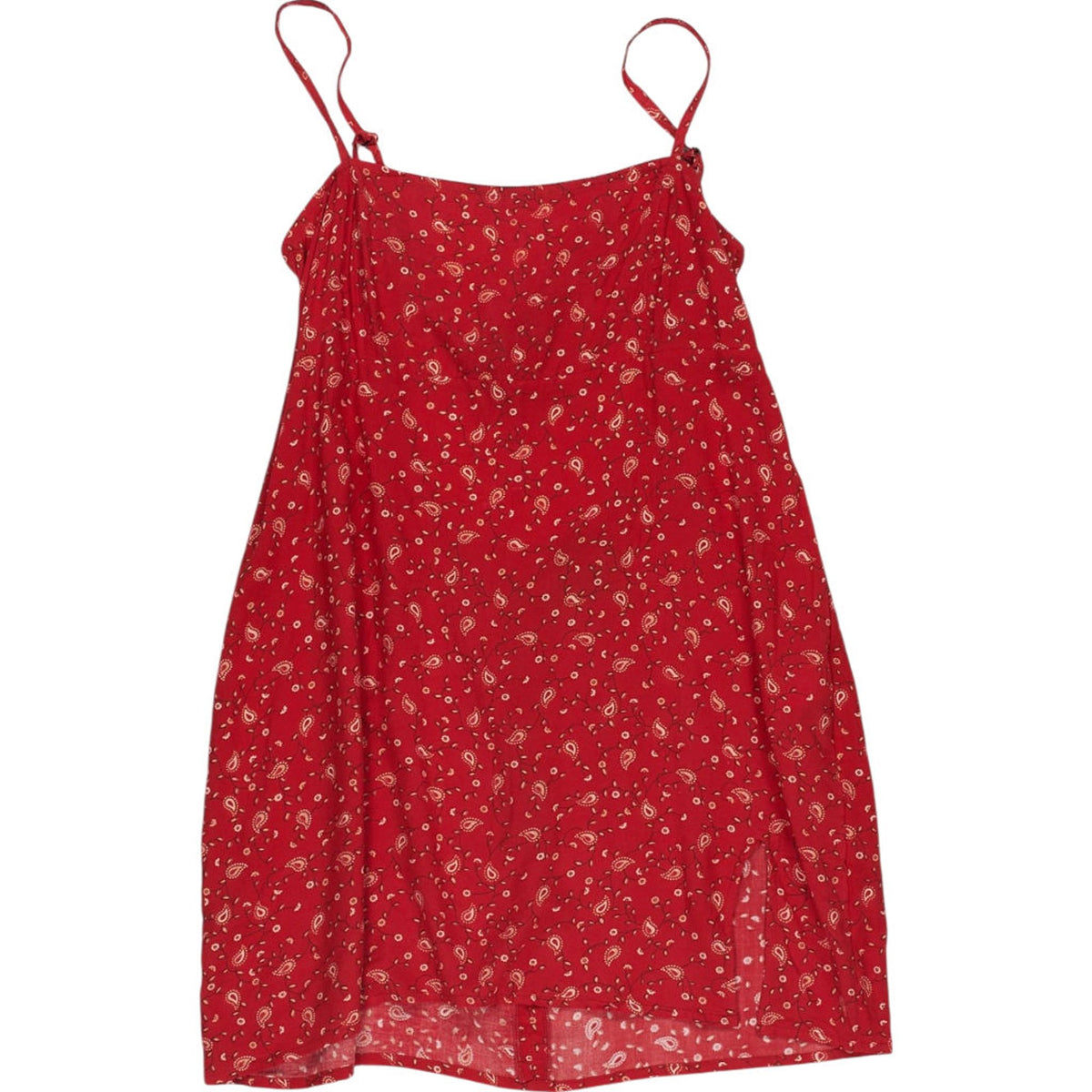 Motel Red Paisley Stoira Dress