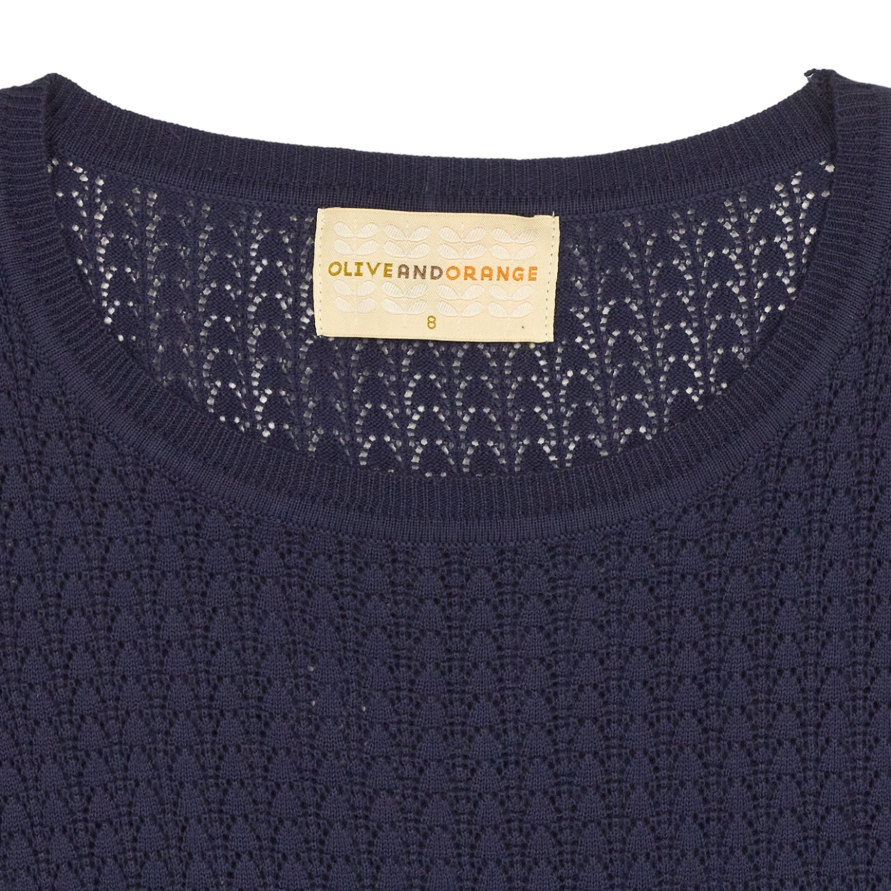 OliveandOrange Navy Knit Top