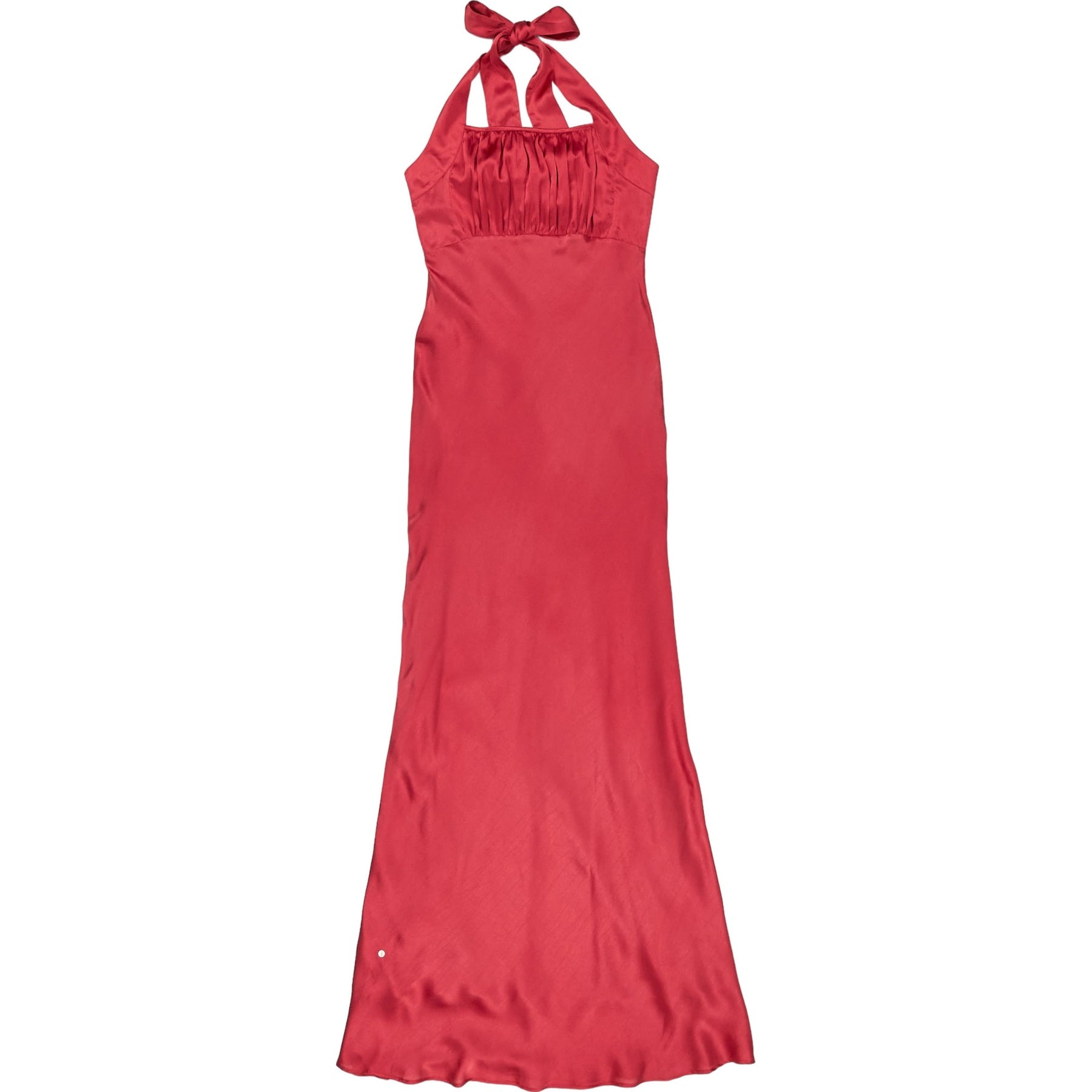 OMNES Red Halterneck Dress