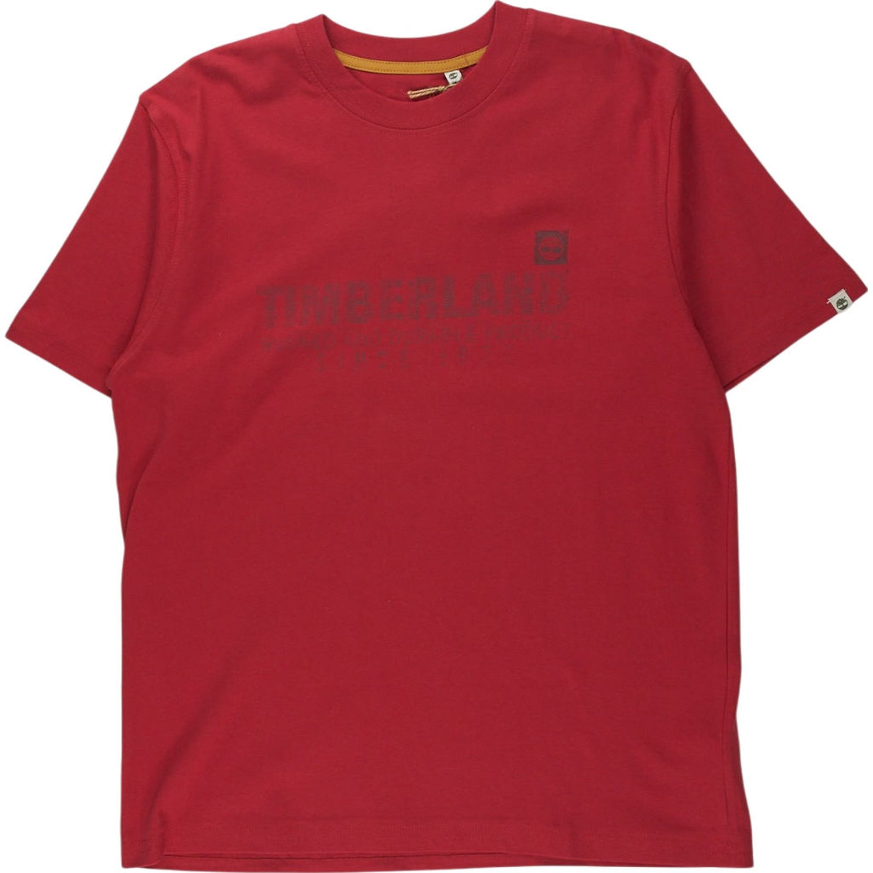 Timberland Red Organic Cotton T-Shirt