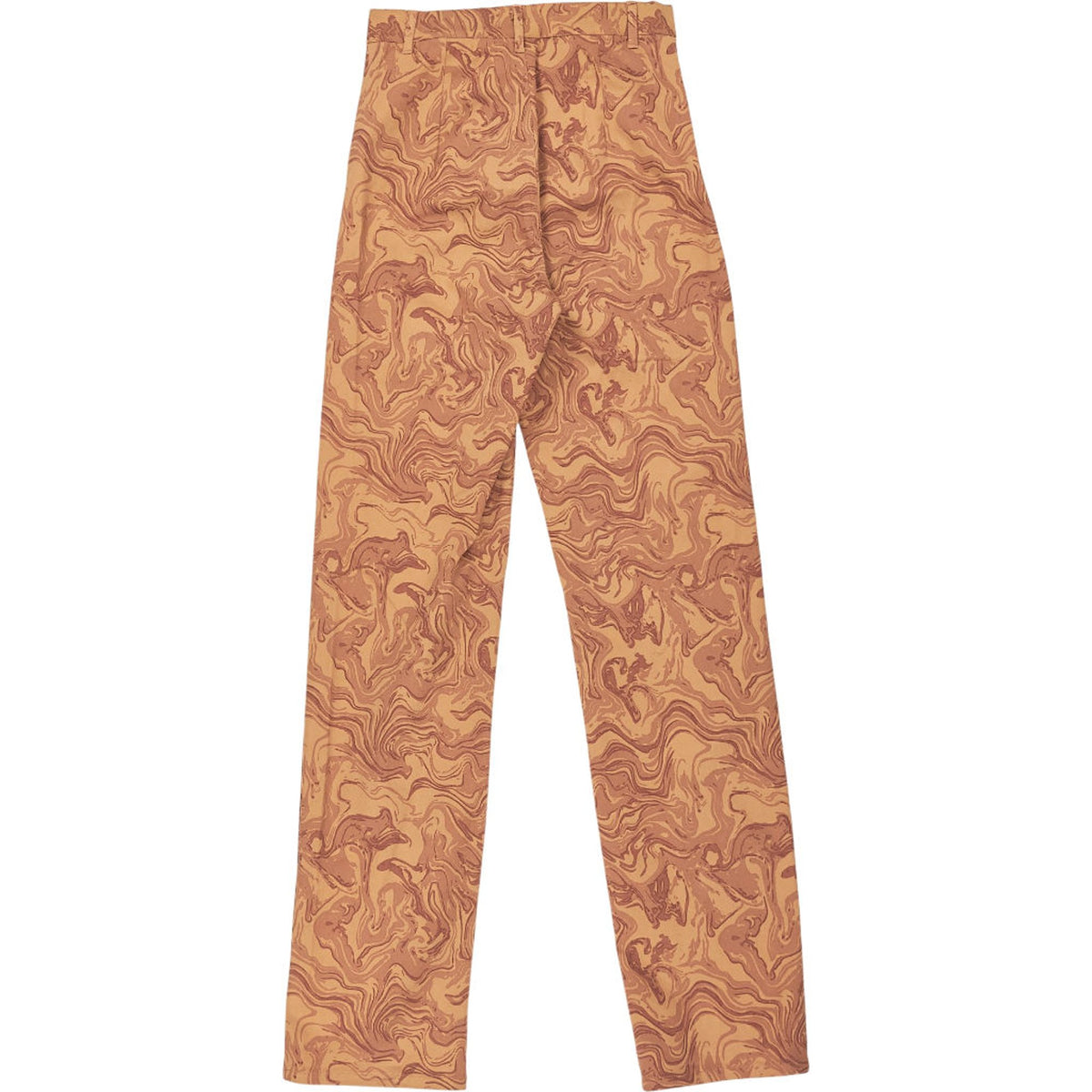Motel Brown Bhavna Trousers Fluid Marbling