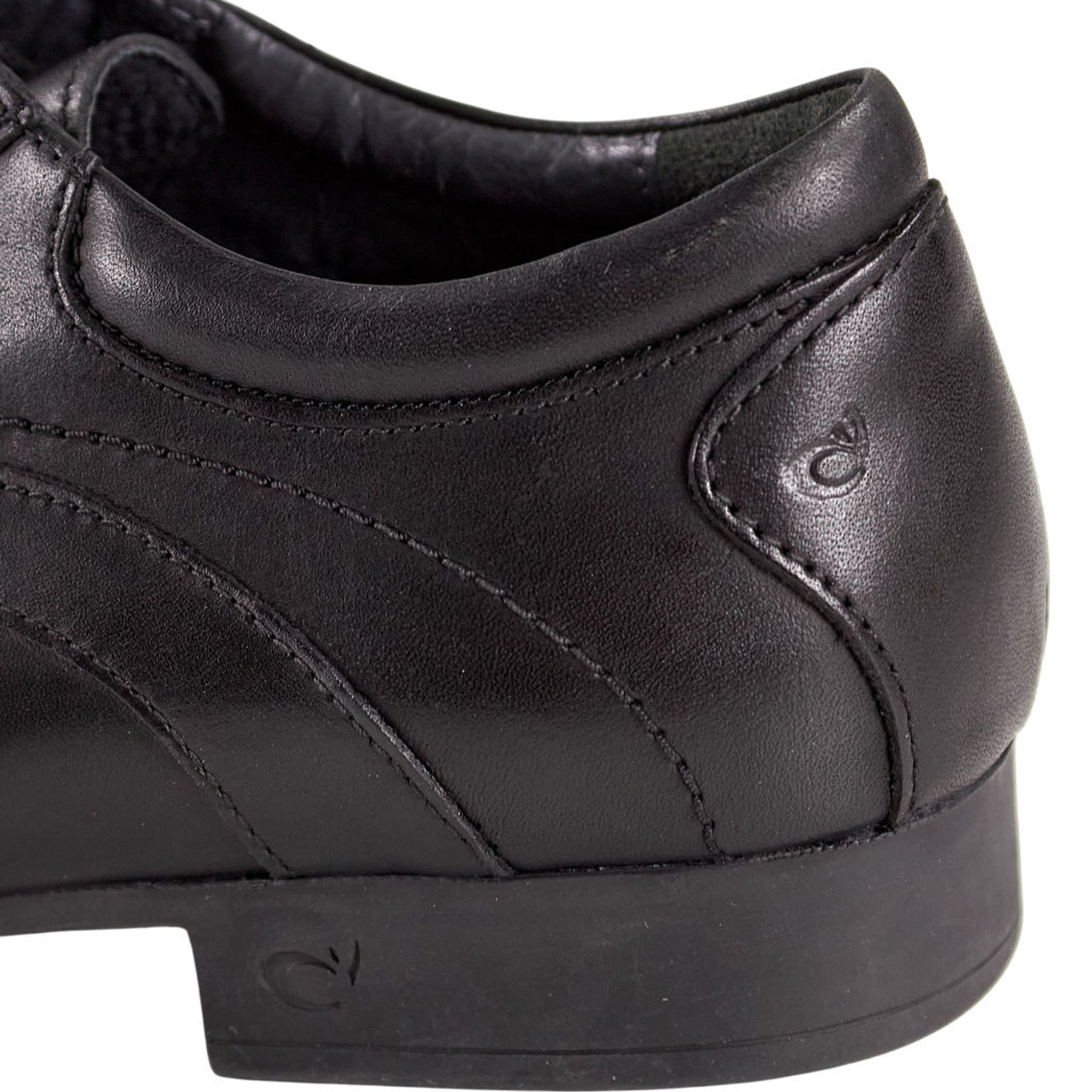Rhino Black Leather Formal Shoes