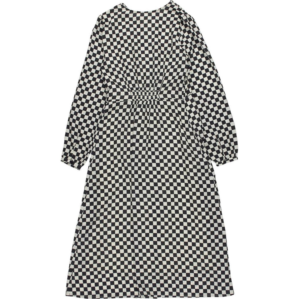 Joanie Simmy Checkerboard Black White Dress