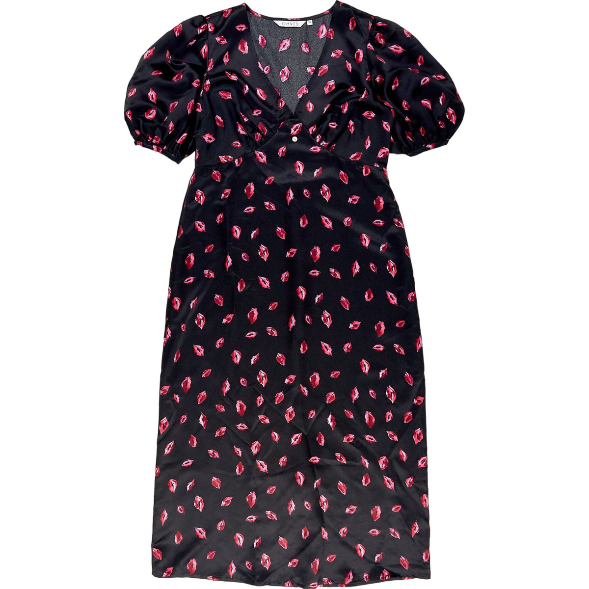 OMNES Pink Kiss Midi Dress