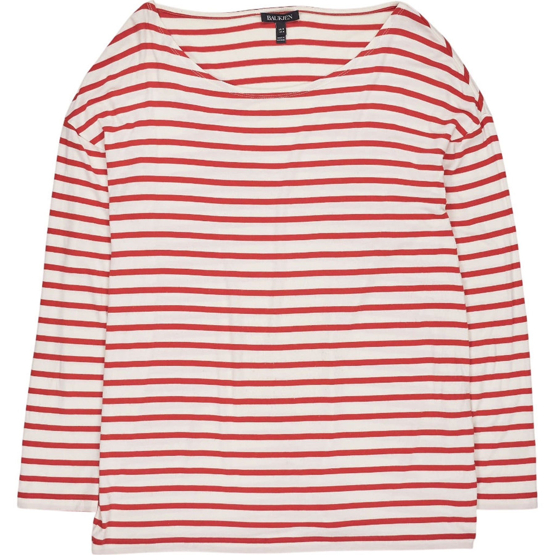 Baukjen Red Stripe Top