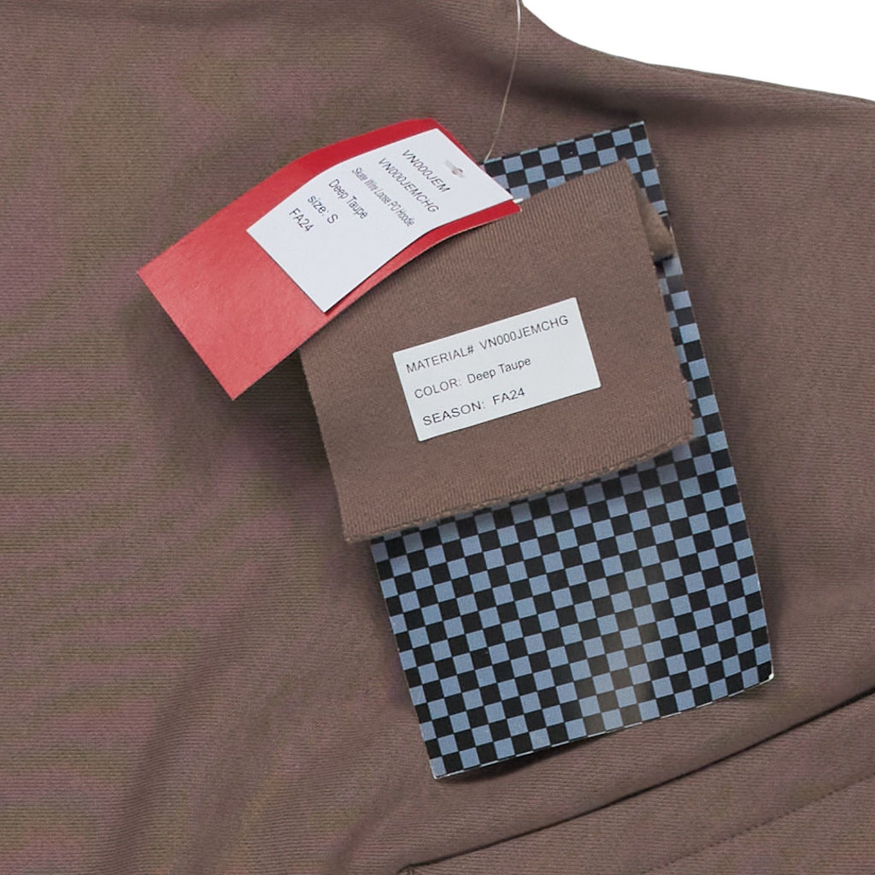 Vans Deep Taupe Embroidered Hoodie