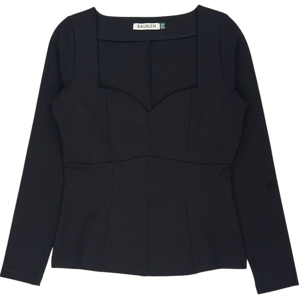 Baukjen Black Long Sleeve Top