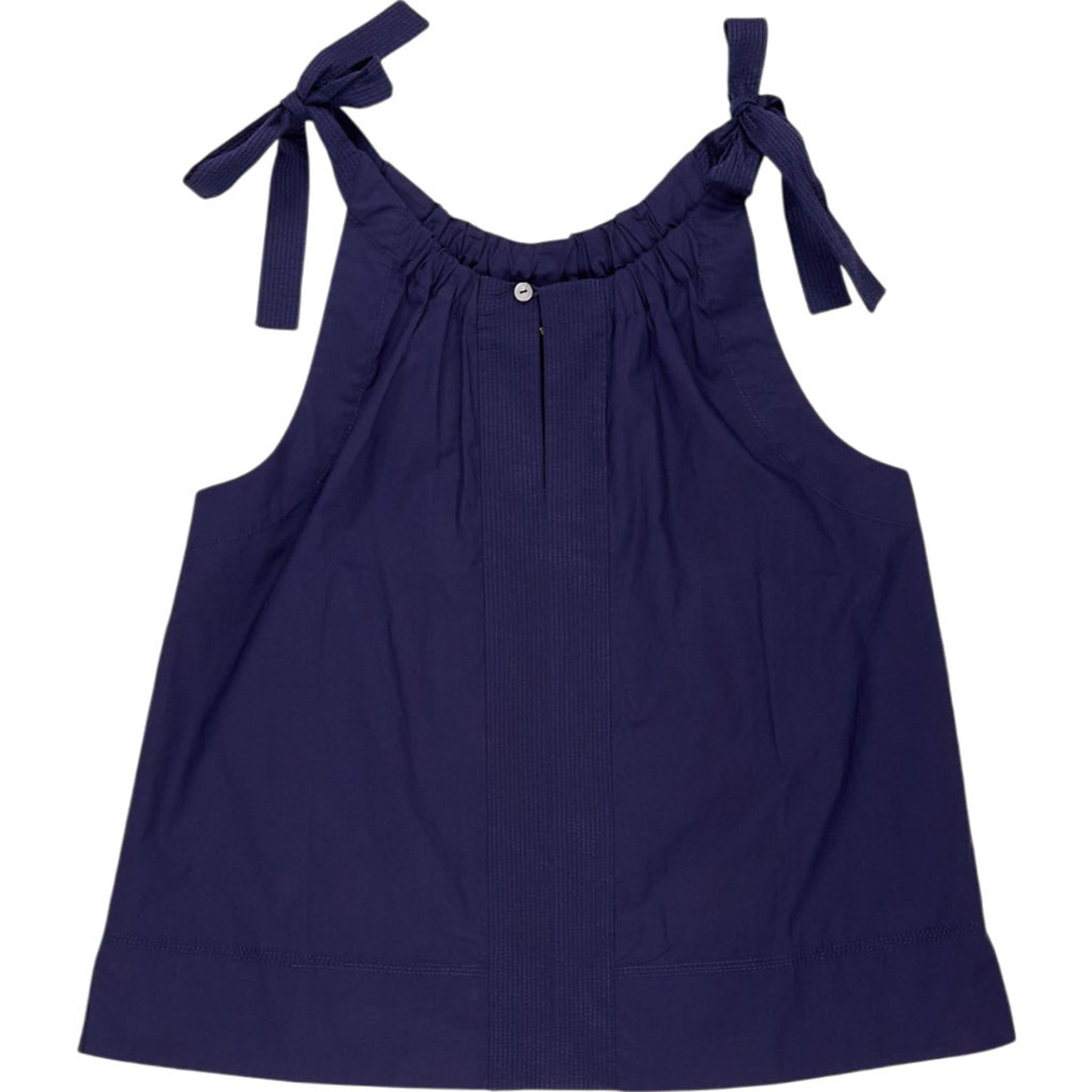 Wyse Navy Strappy Top