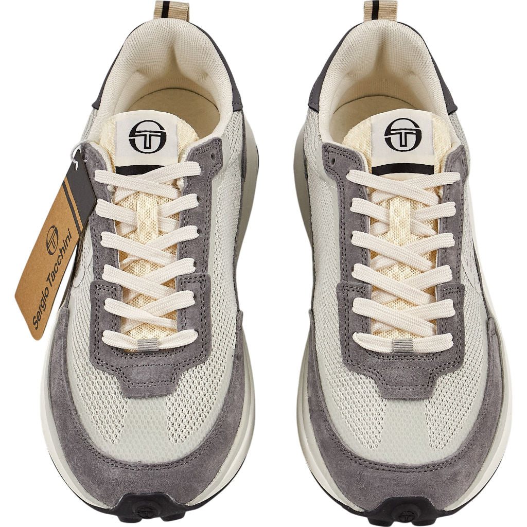Sergio Tacchini Grey 70's Racer Trainers UK 9