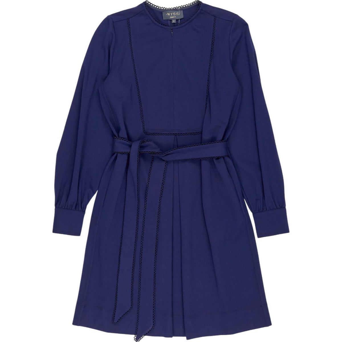 WYSE Blue Alma Shift Dress