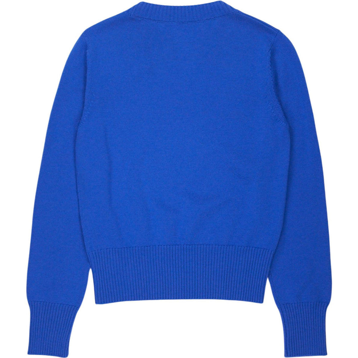Blue Crew Neck Jumper Sample - label removed
