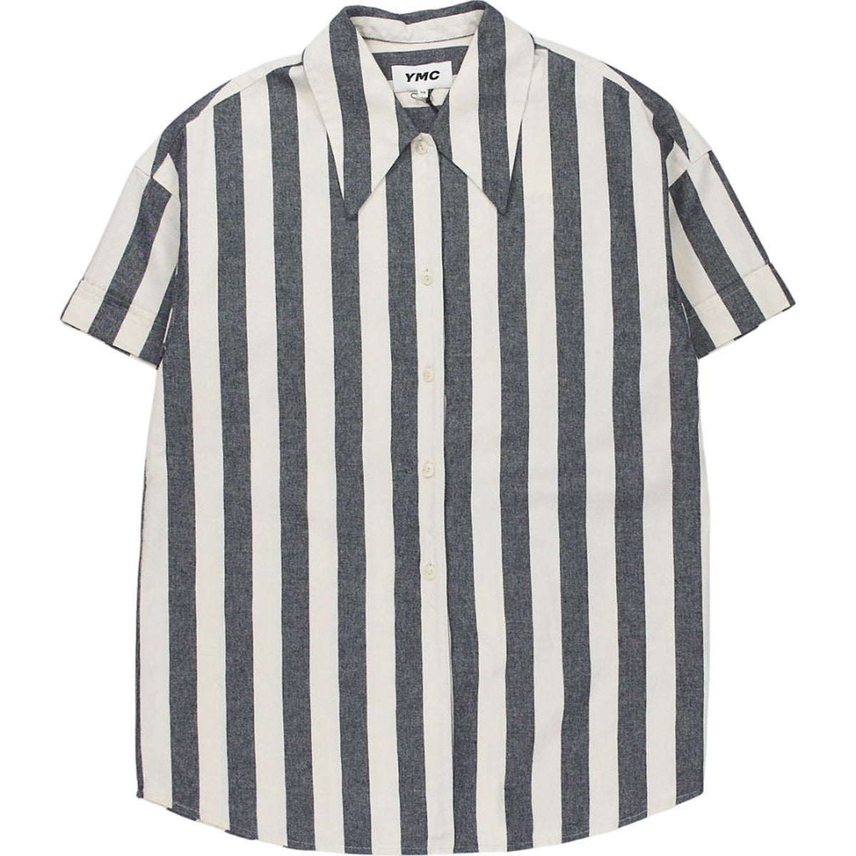 YMC Navy Stripe Shirt