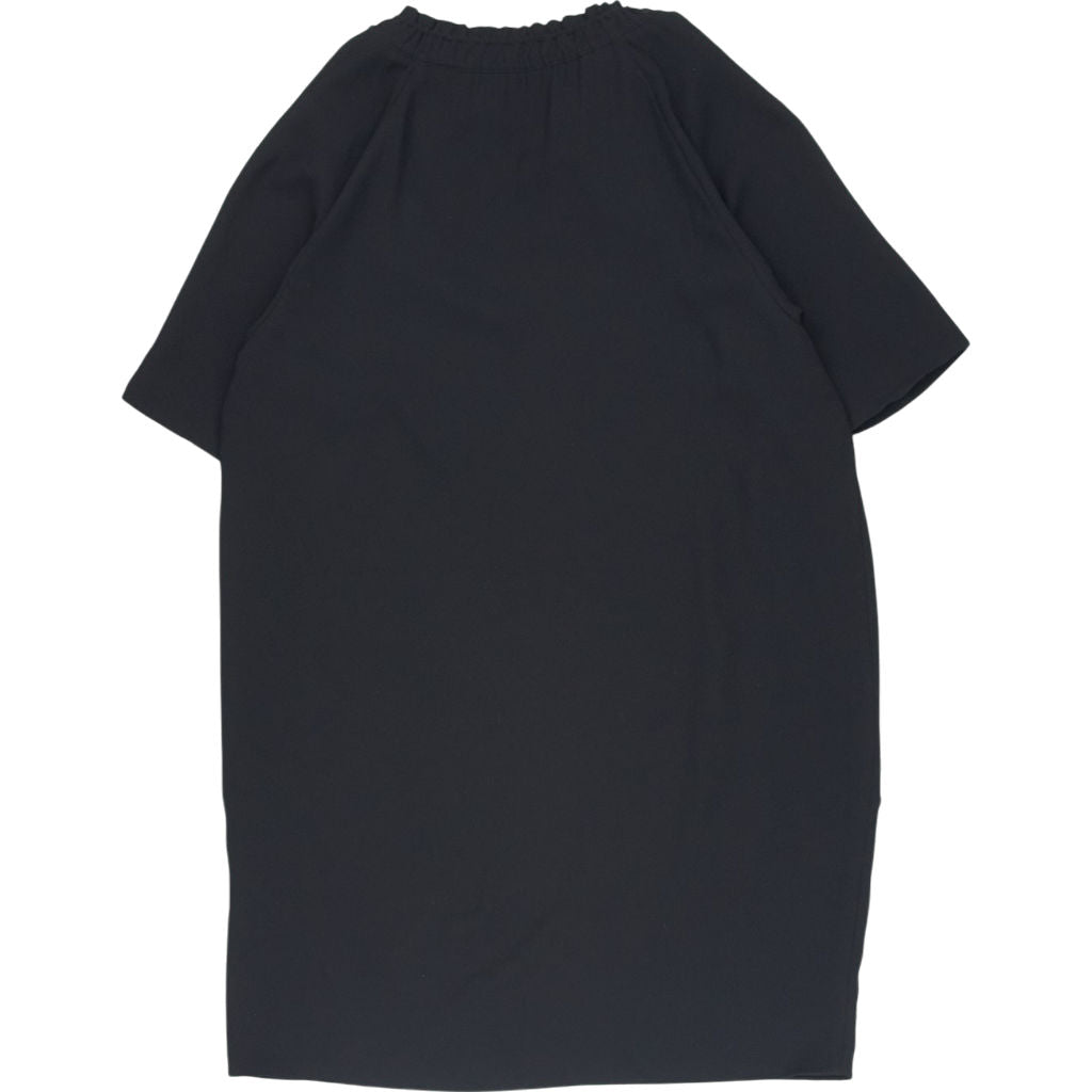 Whistles Black Midi Dress 10