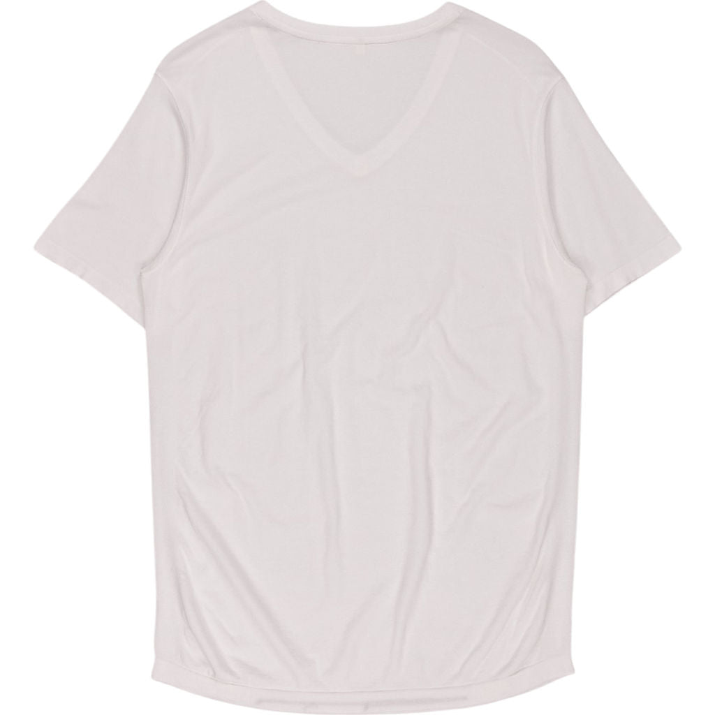 Hamilton + Hare White V-Neck T-Shirt