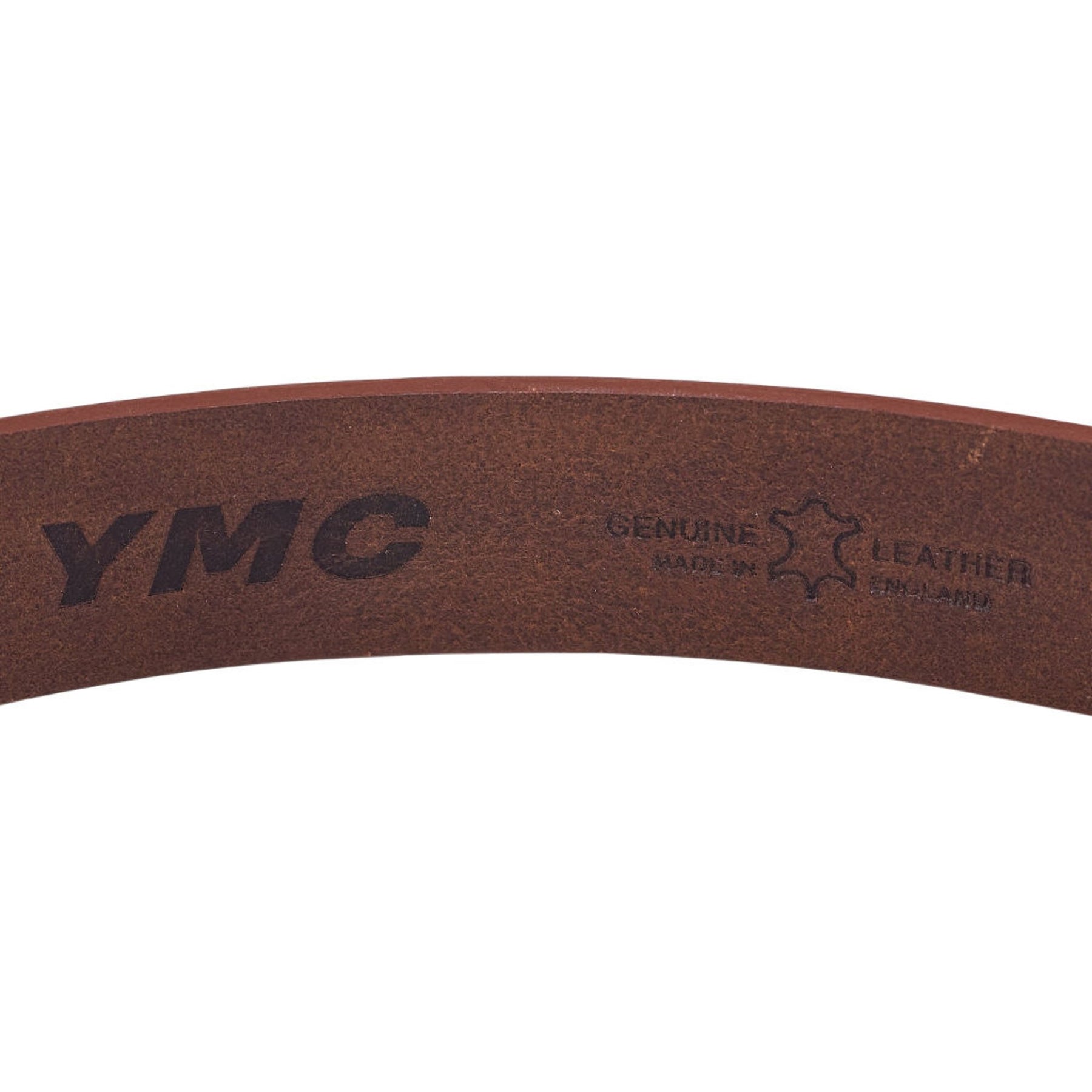 YMC Brown Genuine Leather Belt