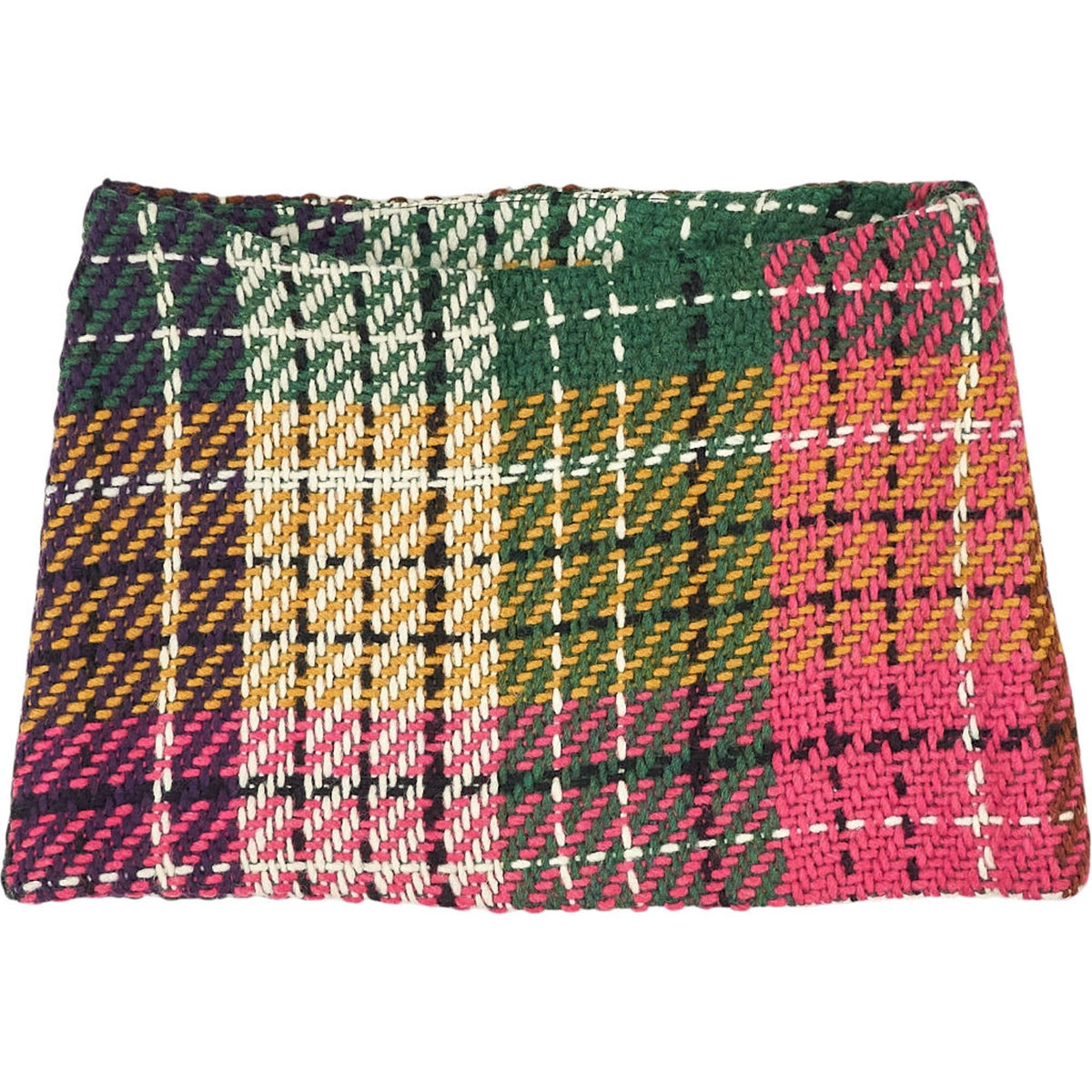Guizio Multi Plaid Skirt