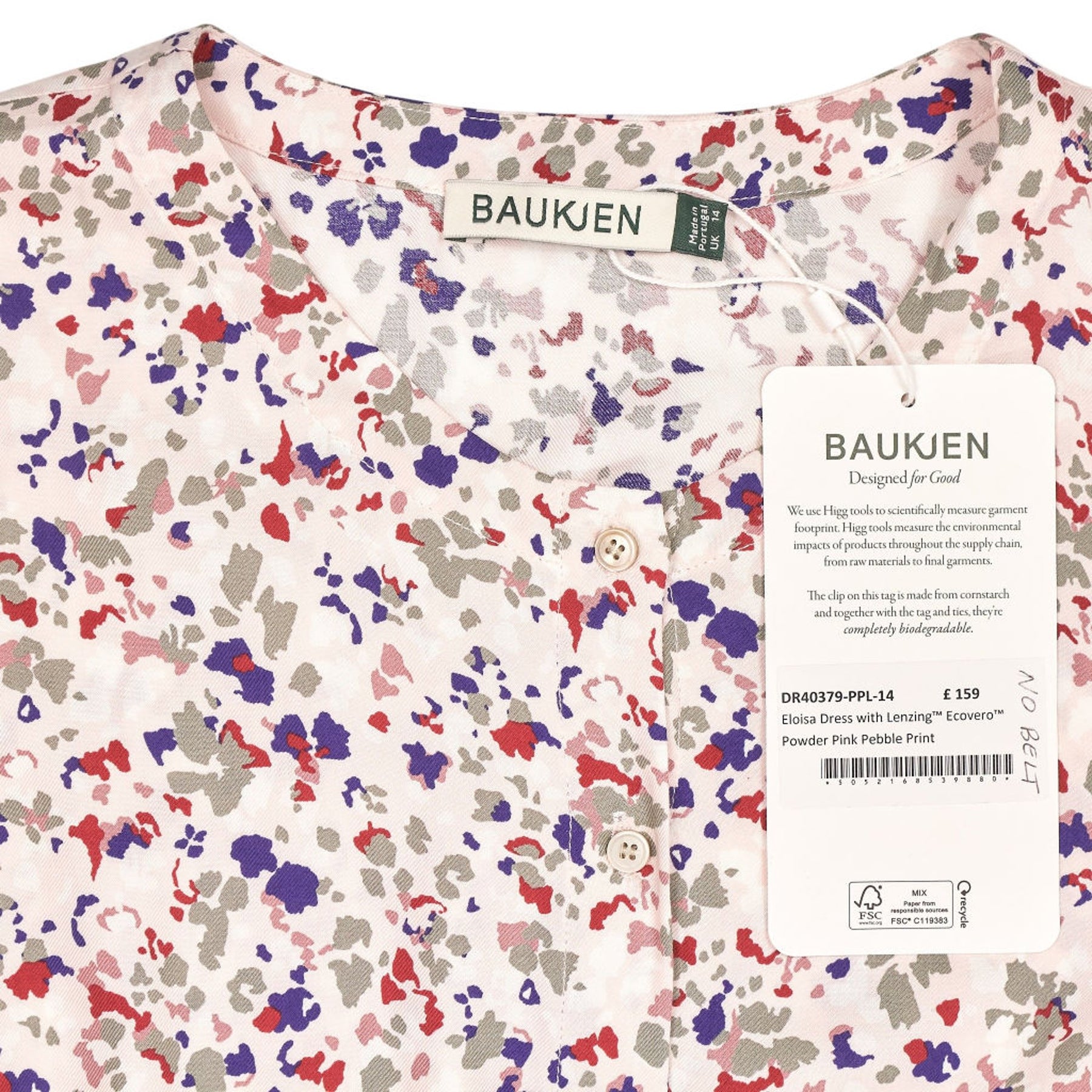 Baukjen Pink Floral Eloisa Dress