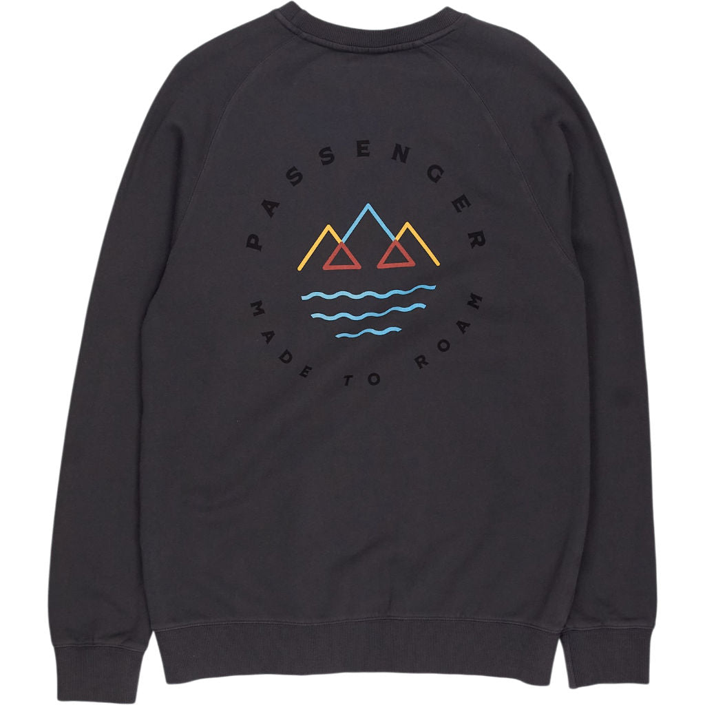 Passenger Black Cotton Sweatshirt