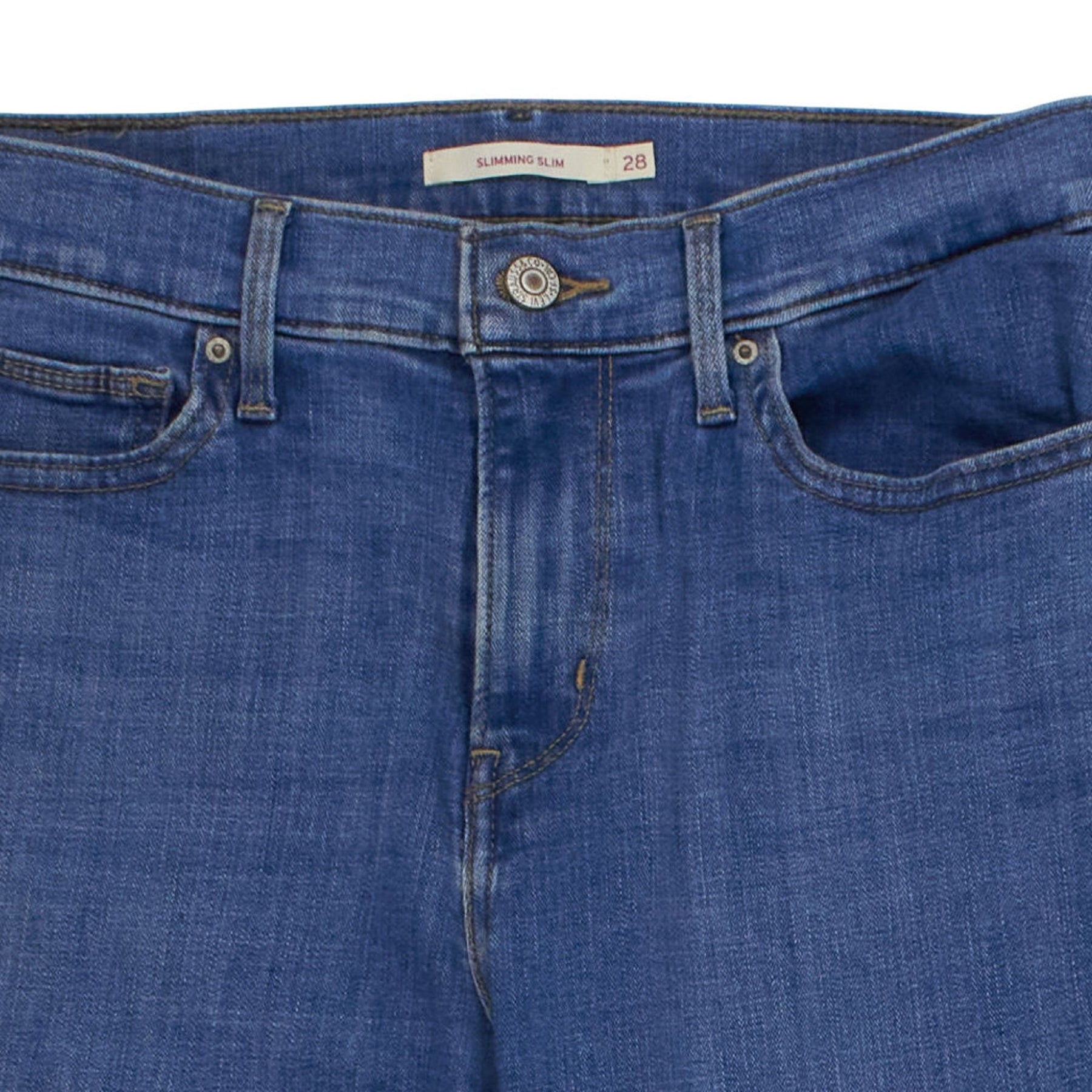 Levi's Blue Slimming Slim Jeans