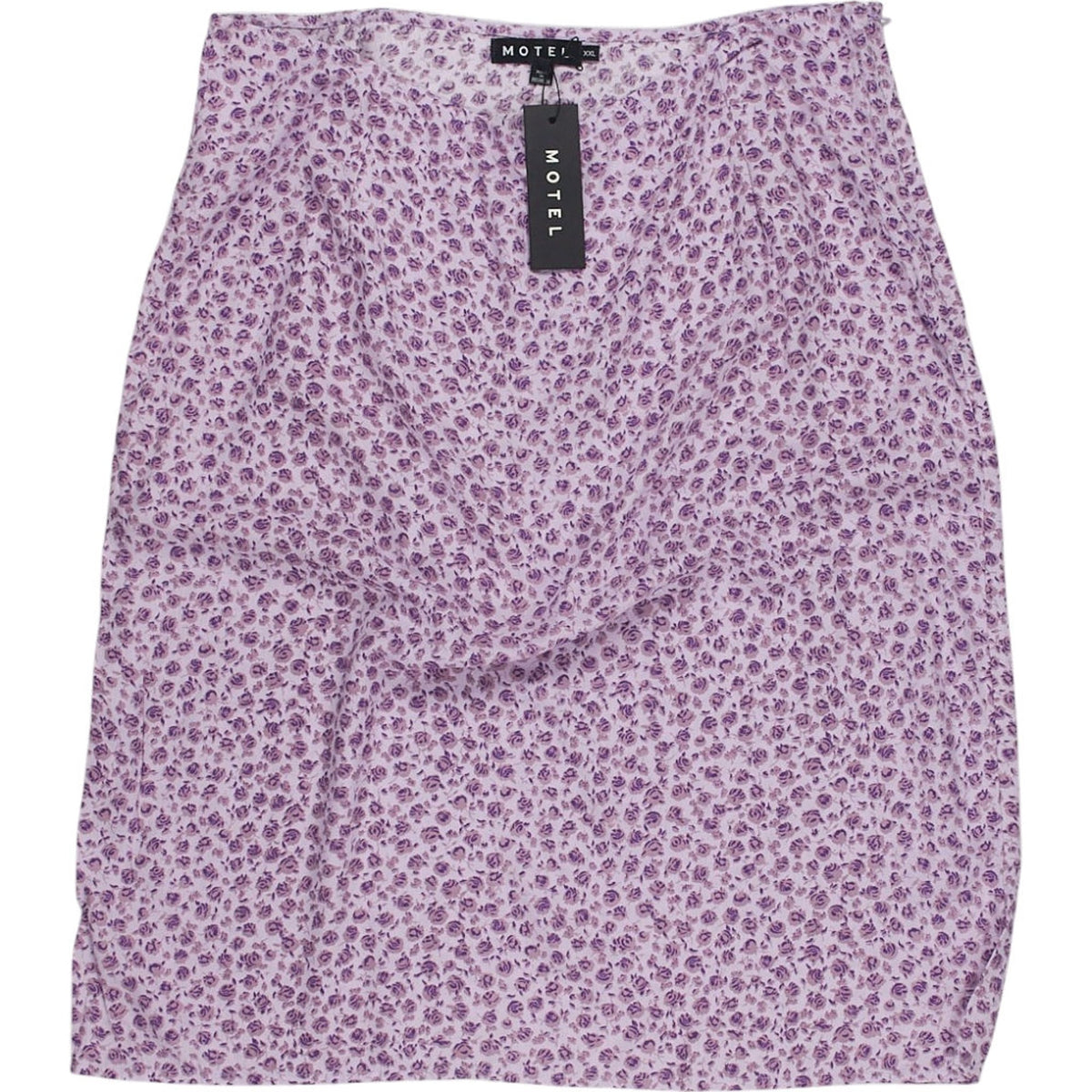 Motel Lilac Ditsy Rose Harriet Skirt