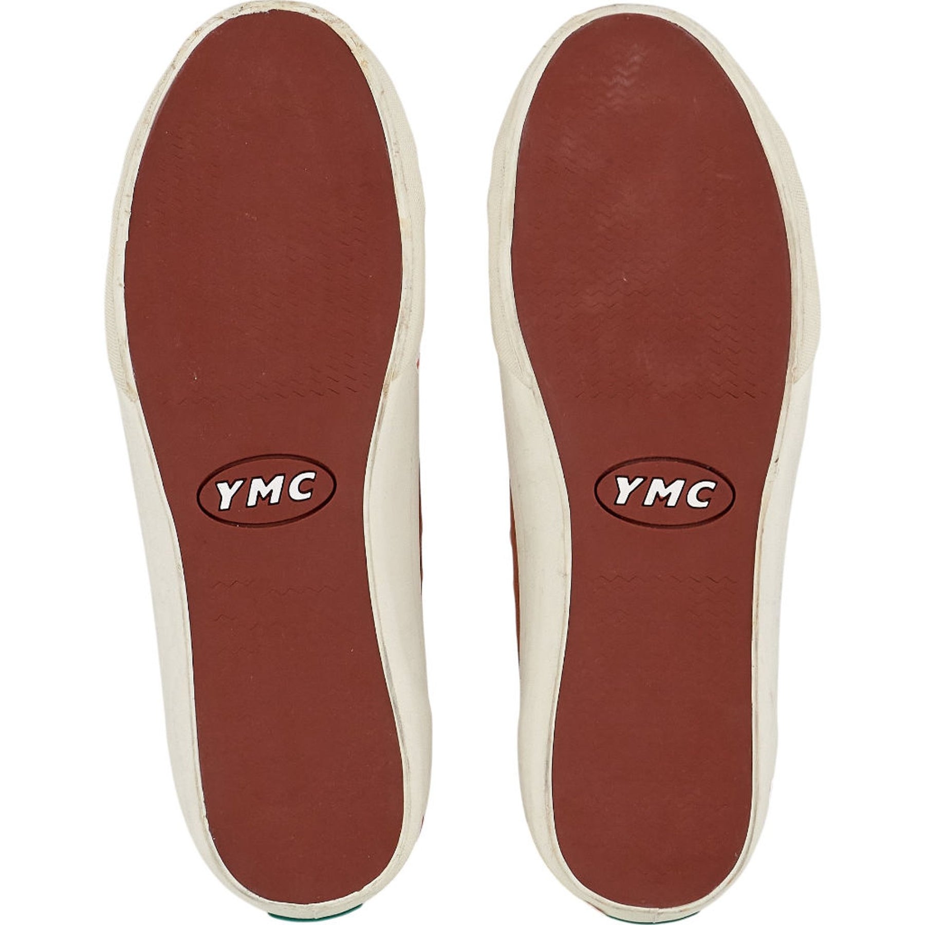 YMC Orange Canvas Trainers