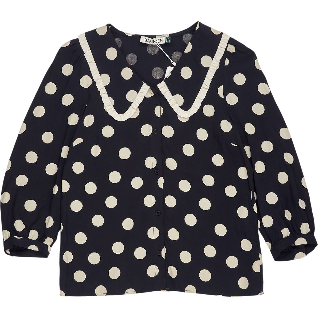 Baukjen Black Polka Dot Sosha Blouse