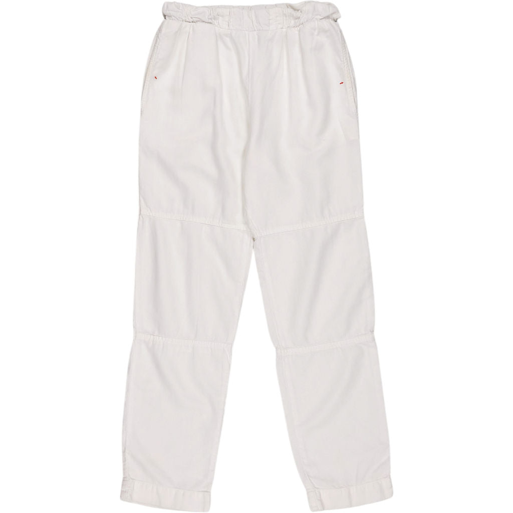 Bella Dahl White Elastic Waist Trousers