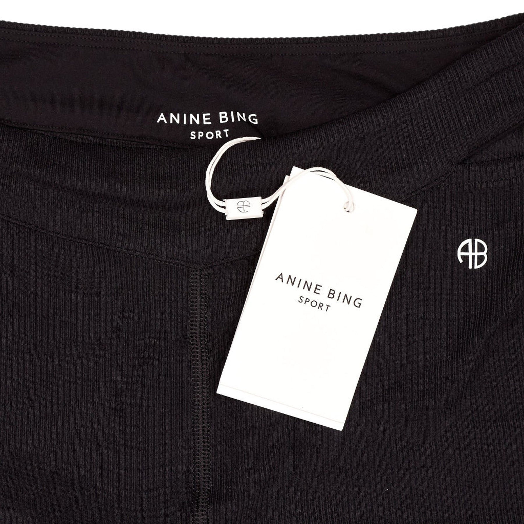 Anine Bing Black Sport Leggings