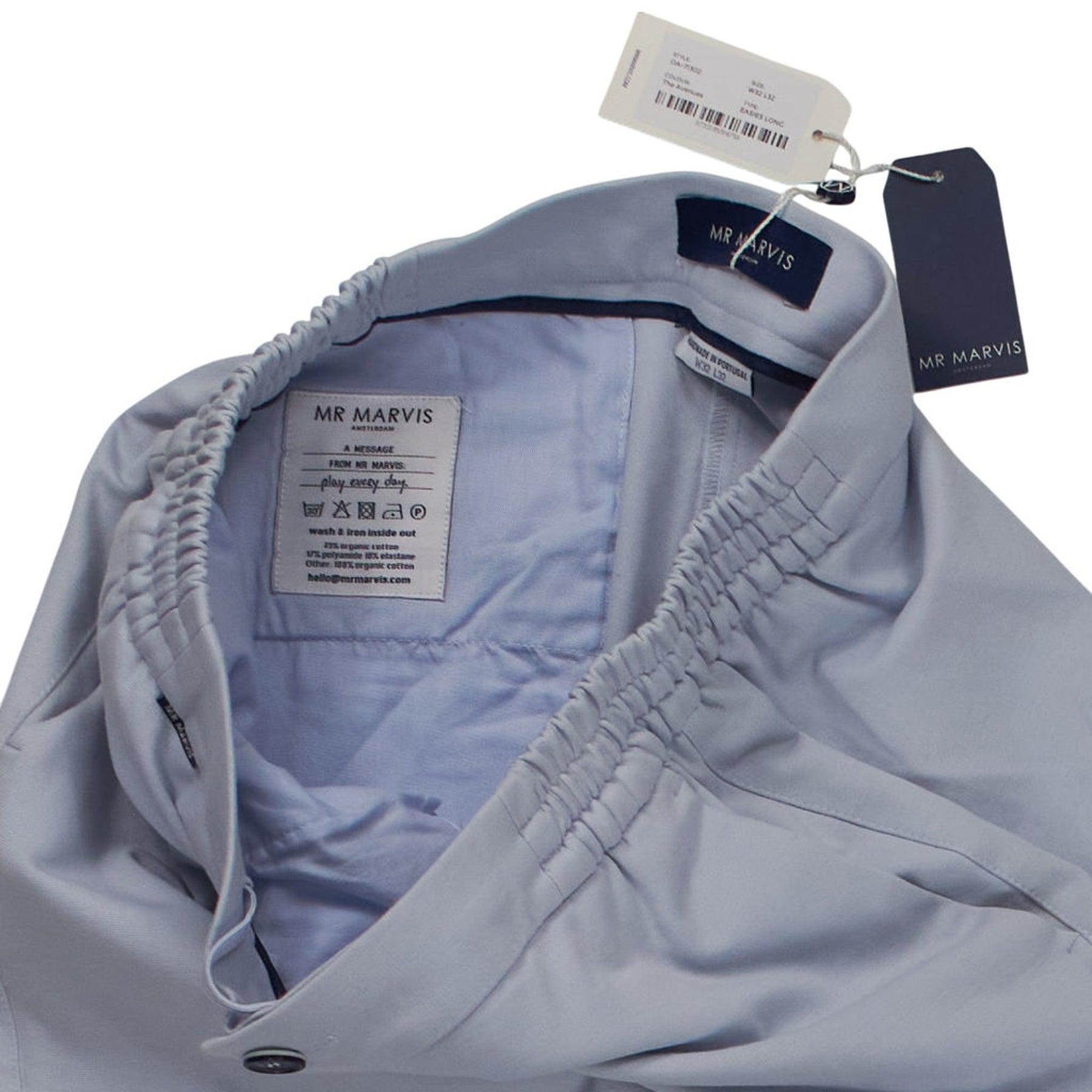 MR MARVIS Blue Trousers W 32" L 32"