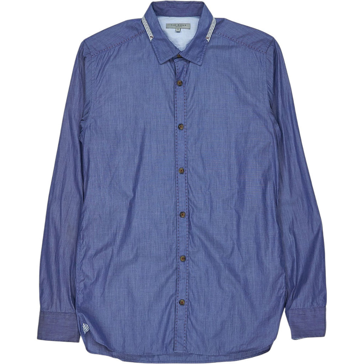 Ted Baker Blue Striped Shirt