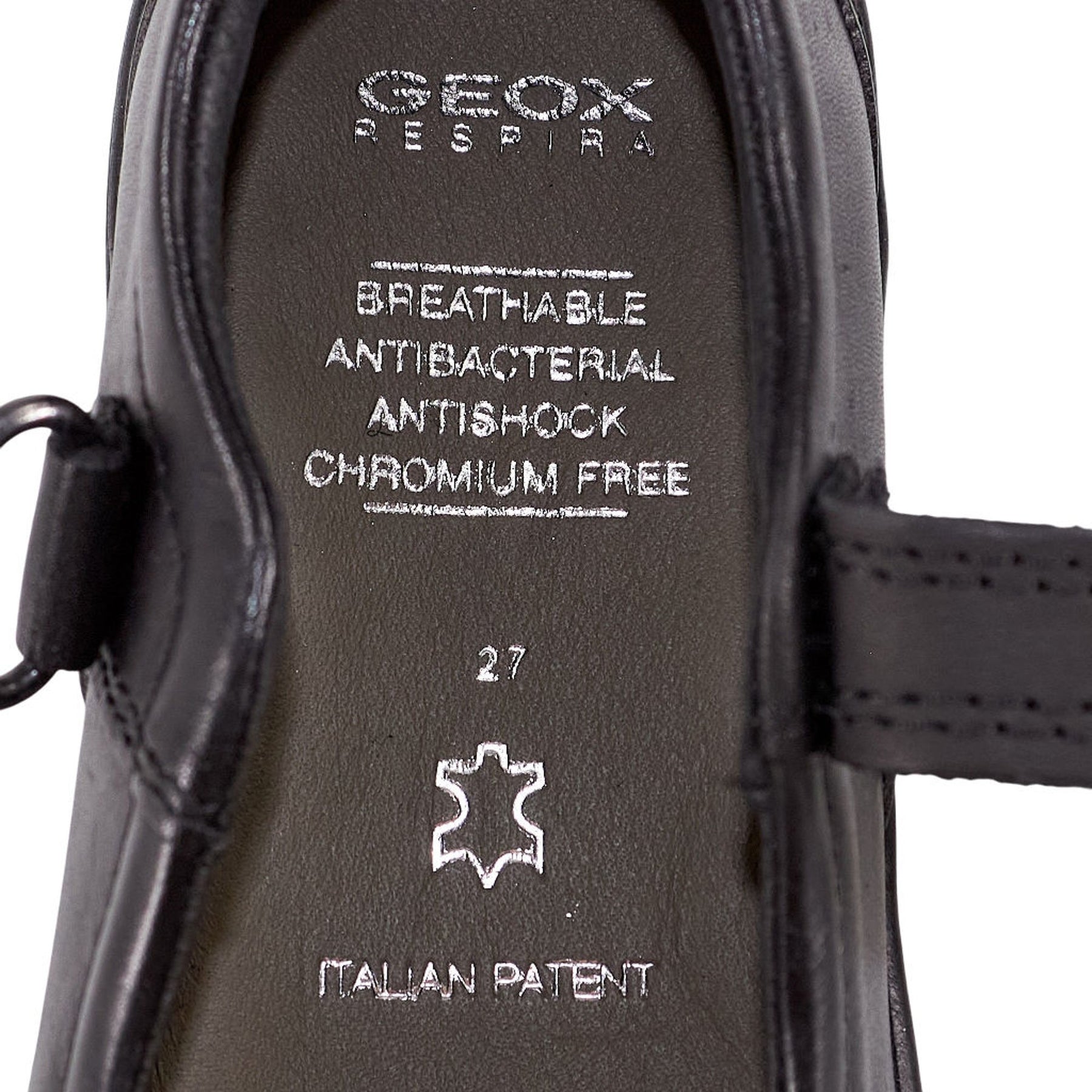 Geox Black J Hadriel I Shoes