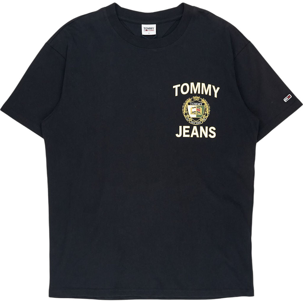 Tommy Jeans Black Crest T-Shirt