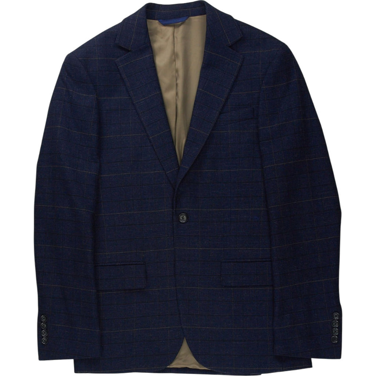 Moss Blue Checkered Jacket