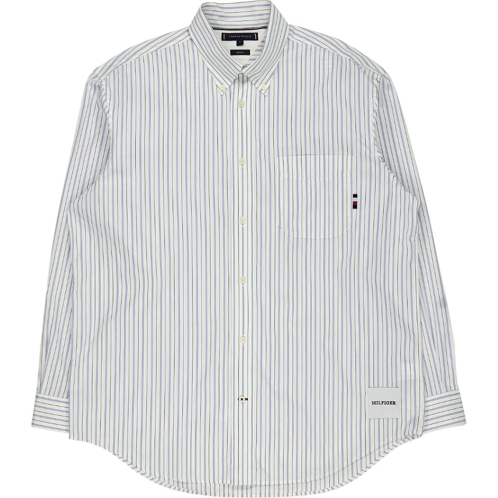 Tommy Hilfiger White Striped Shirt