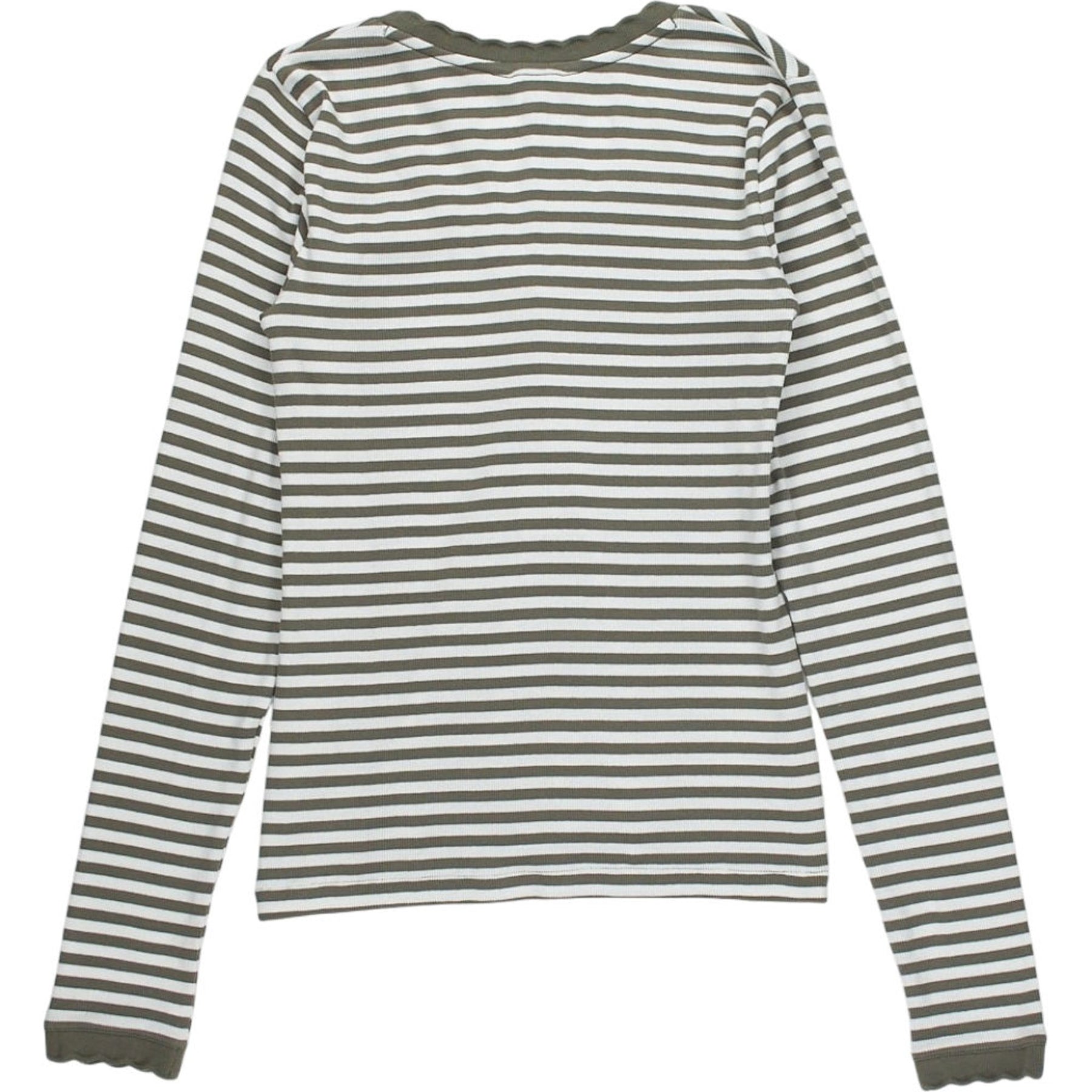 Beaufort & Blake Stripe Button Top